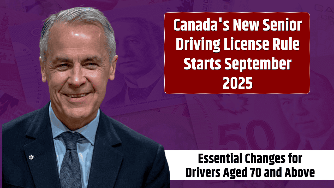 Canada’s New Driving License Rules for Seniors Start September 2025